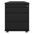 PRO Rollcontainer | 800 mm tief, Kleinteilefach, Soft-Close, Schwarz - 2 Thumbnail Image