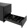 PRO Rollcontainer | 800 mm tief, Kleinteilefach, Soft-Close, Schwarz - 8 Thumbnail Image
