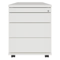 PRO Rollcontainer | 800 mm tief, Kleinteilefach, Soft-Close, Weiß - 2 Thumbnail Image