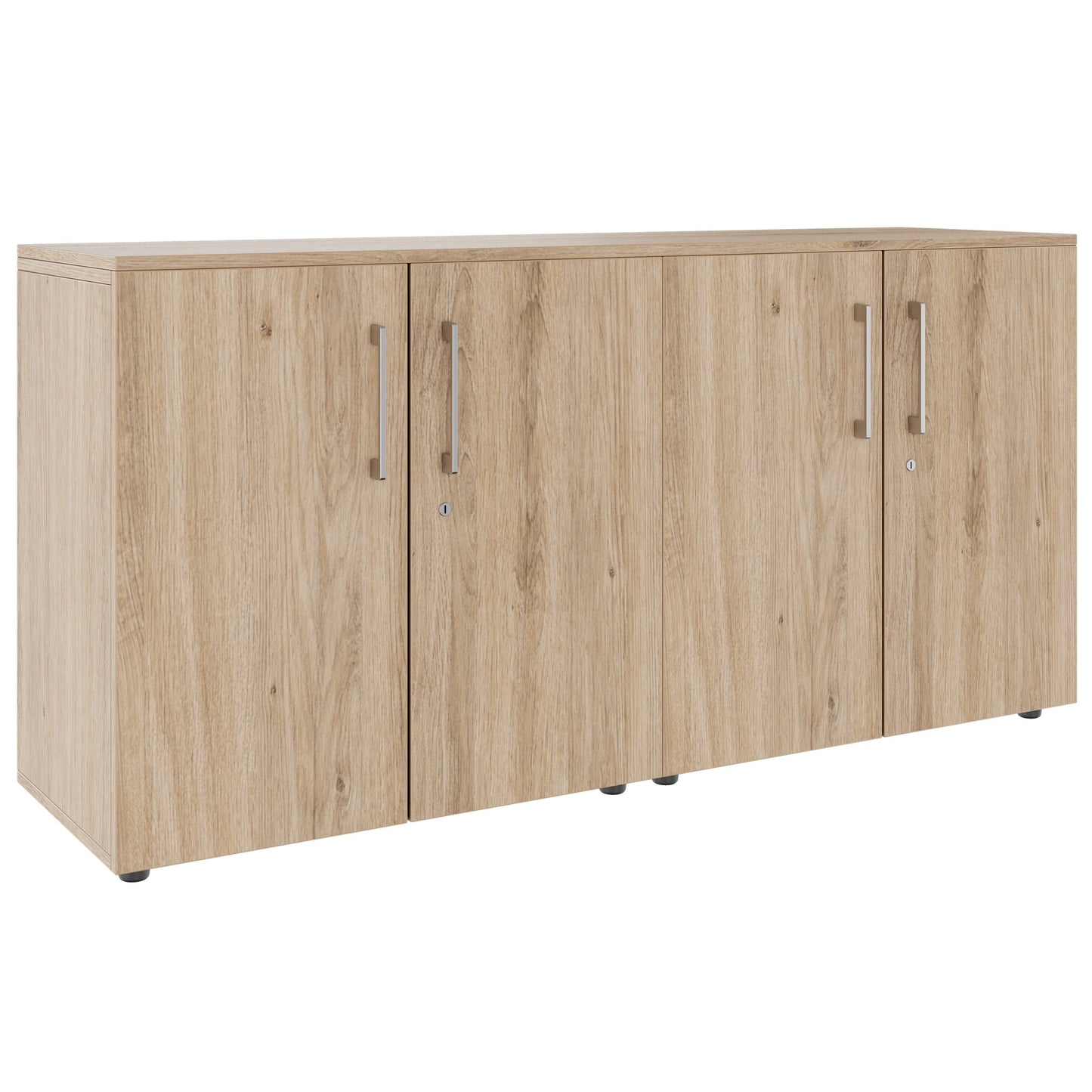 PRO wall unit | 2 OH, 1600 x 788 mm, natural oak