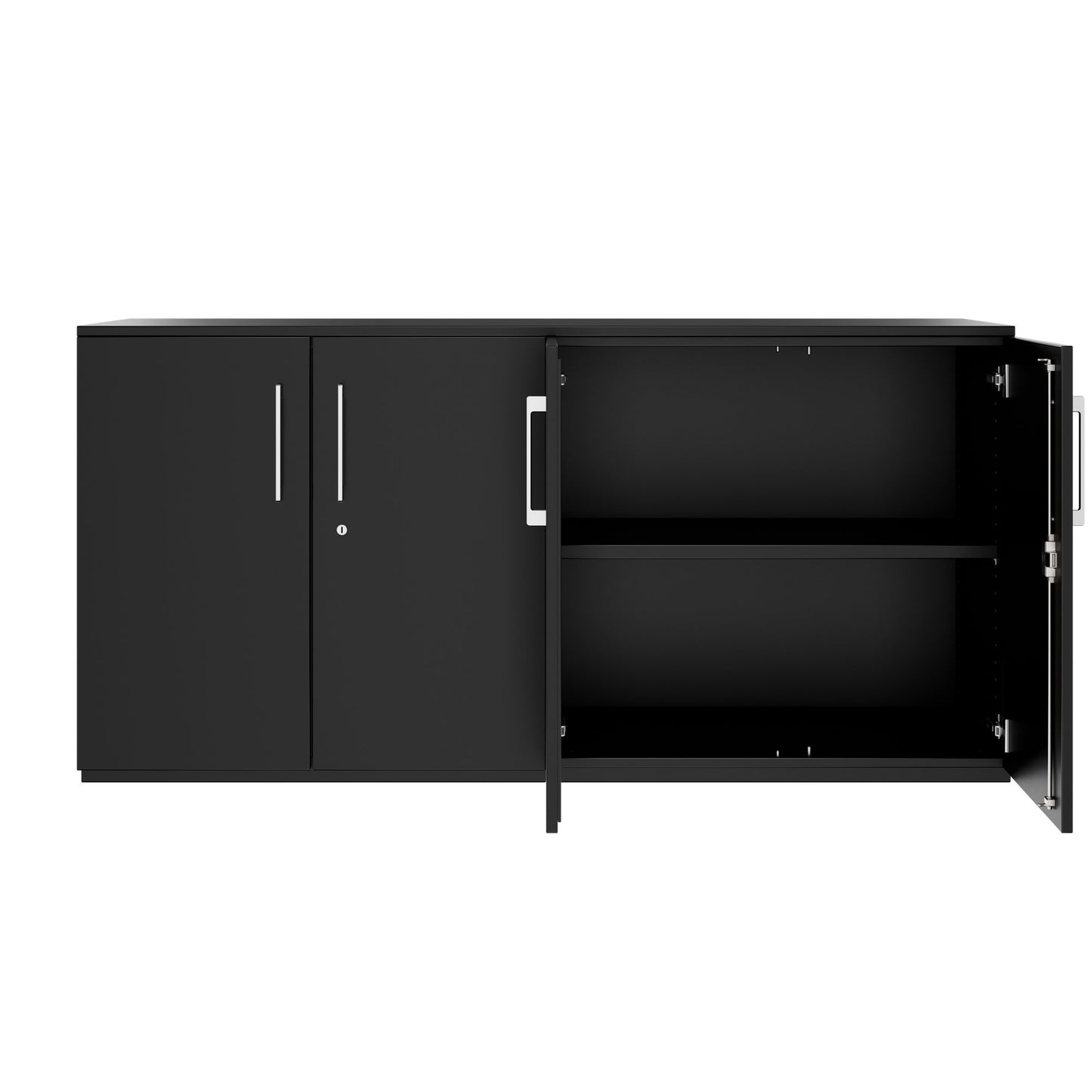 PRO Parete muro | 2 oh, 1600 x 788 mm, nero