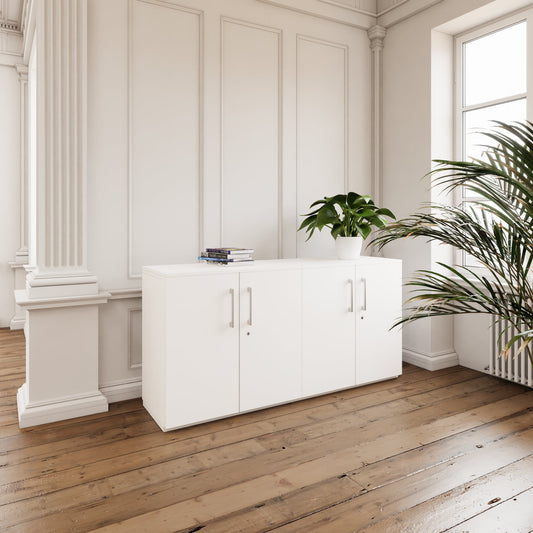 PRO Schrankwand | 2 OH, 1600 x 788 mm, Weiß