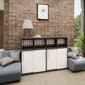 PRO Storage wall | 3 OH, 1600 x 1140 mm, Graphite / White - 14 Thumbnail Image