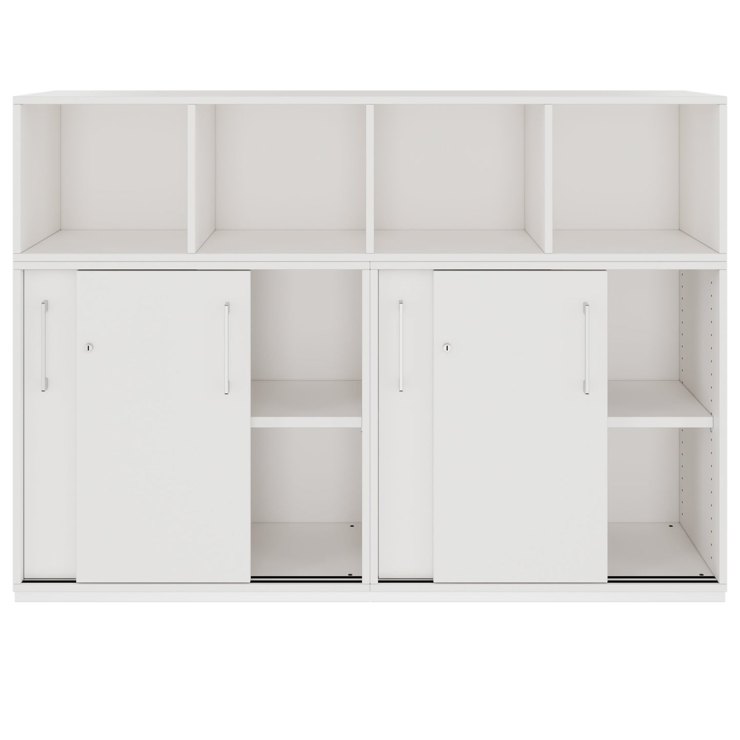 PRO Parete muro | 3 OH, 1600 x 1140 mm, bianco