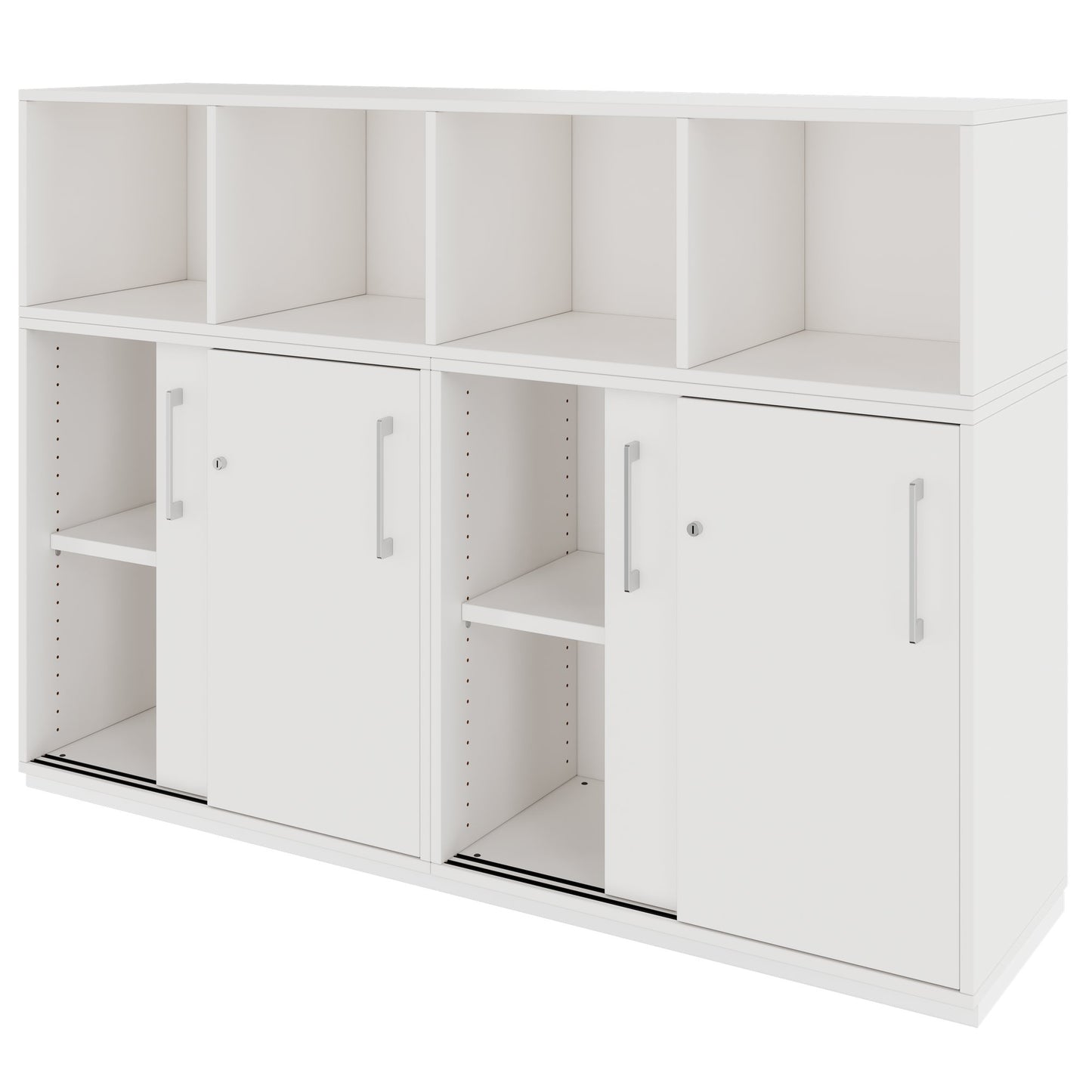 PRO Parete muro | 3 OH, 1600 x 1140 mm, bianco