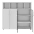 PRO Schrankwand | 4 OH, 1600 x 1510 mm, Grau - 3 Thumbnail Image