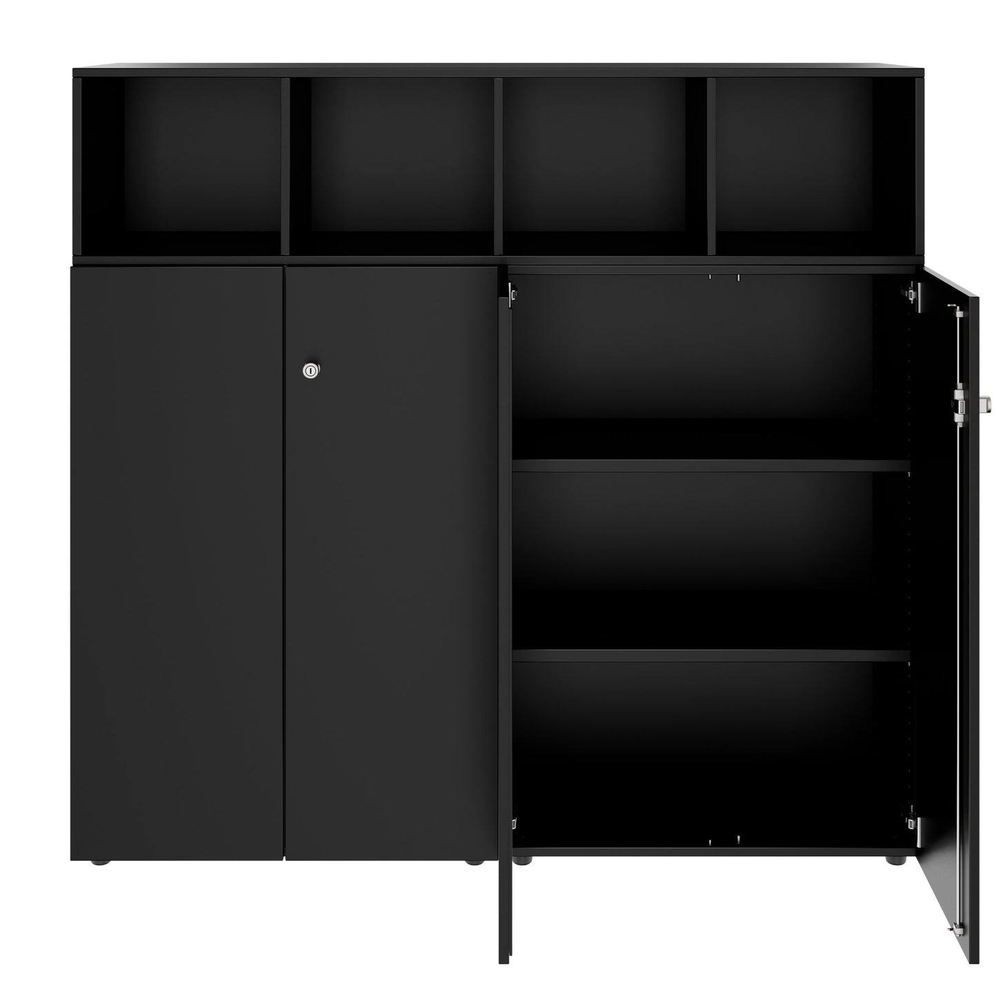 PRO Mur mur | 4 oh, 1600 x 1510 mm, noir