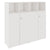 PRO Wall unit | 4 OH, 1600 x 1510 mm, white