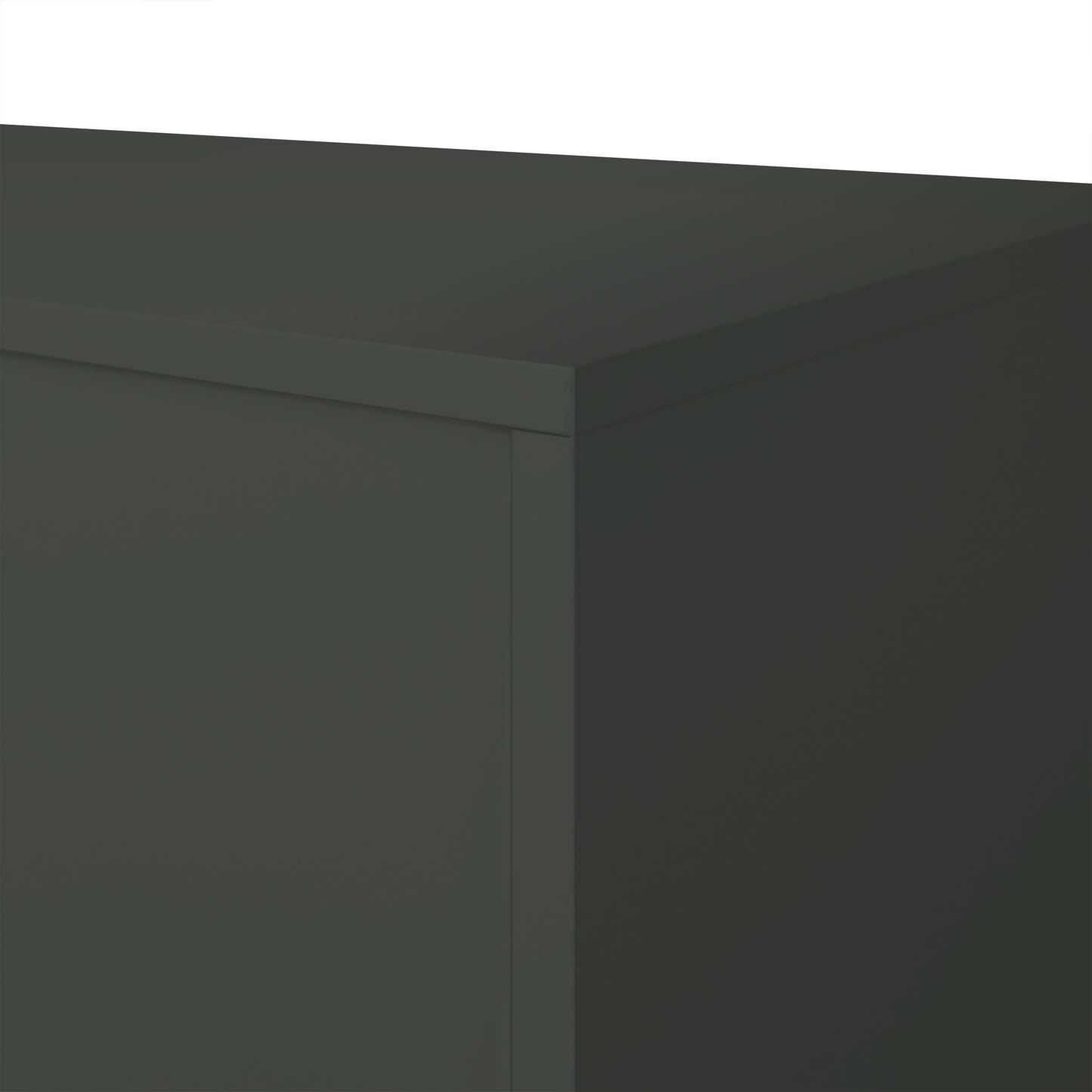UNI Armoire de porte d'aile | 3 oh, 800 x 1143 mm, anthracite / blanc