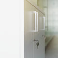 UNI Hinged-door cabinet | 3 OH, 800 x 1143 mm, White - 4 Thumbnail Image
