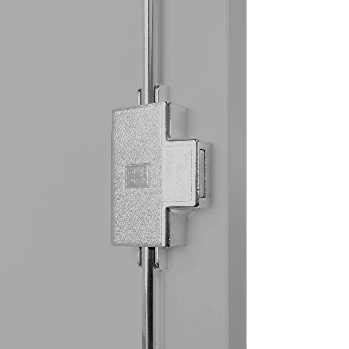 UNI Armoire de porte d'aile | 5 oh, 800 x 1897 mm, gris perlé