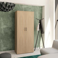 UNI Armadio ad ante battenti | 5 OH, 800 x 1897 mm, rovere ambra - 1 Thumbnail Image