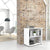 UNI Shelf cabinet | 2 Oh, 800 x 777 mm, white