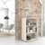 UNI Cabinet scaffale | 3 OH, 800 x 1143 mm, acero