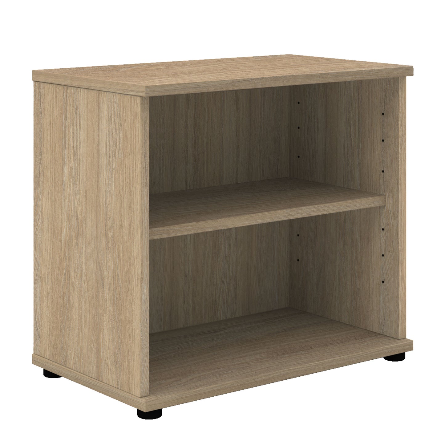UNI Armoire d'étagère | 2 oh, 800 x 777 mm, chêne ambre