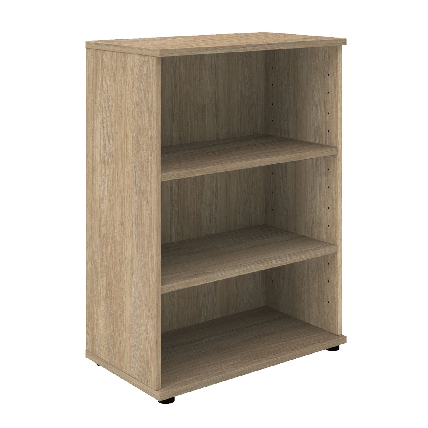 UNI Armoire d'étagère | 3 oh, 800 x 1143 mm, chêne ambre