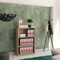 UNI Armoire d'étagère | 3 oh, 800 x 1143 mm, chêne ambre - 1 Thumbnail Image