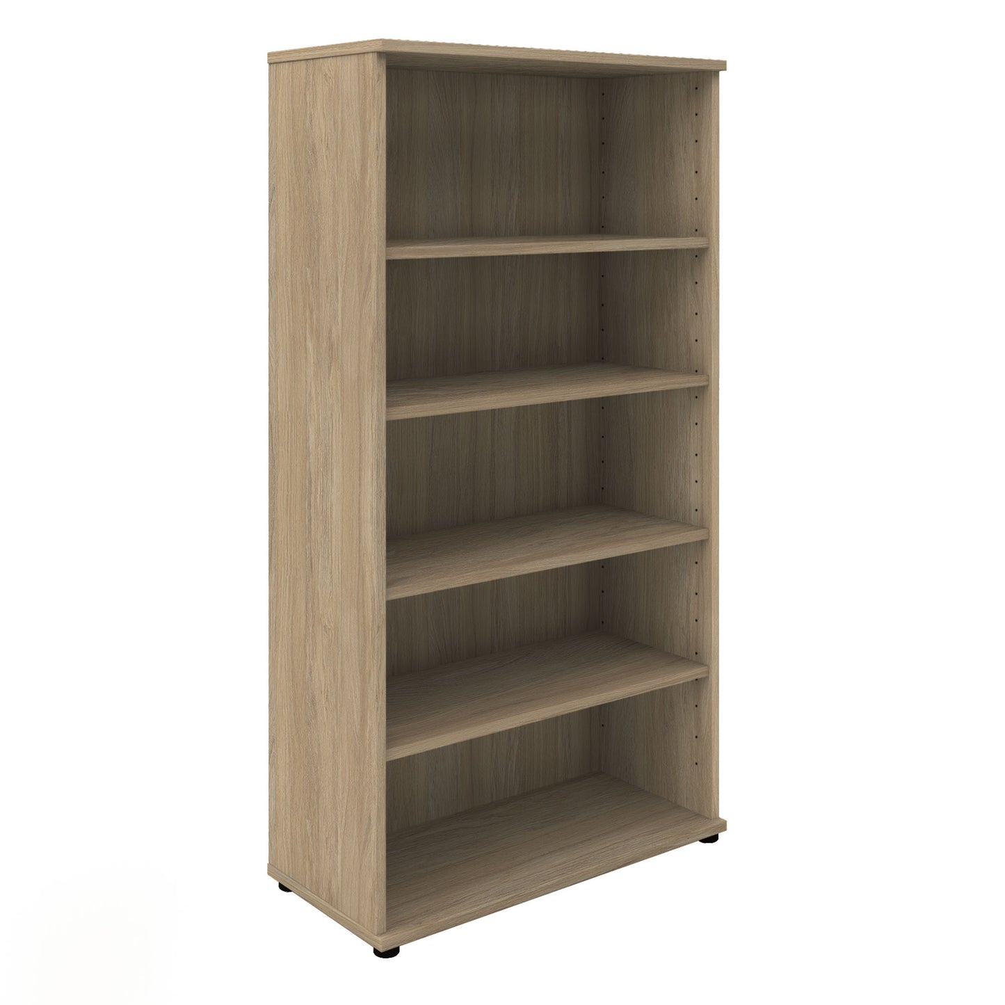 UNI Armoire d'étagère | 5 oh, 1000 x 1897 mm, chêne ambre