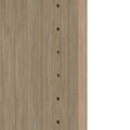 UNI Armoire d'étagère | 5 oh, 1000 x 1897 mm, chêne ambre - 4 Thumbnail Image