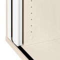 UNI Armoire à rideau transversal | 3 OH, 1000 x 1143 mm, érable / blanc - 10 Thumbnail Image