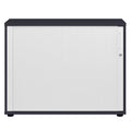 UNI Querrollladenschrank | 2 OH, 1000 x 777 mm, Anthrazit / Weiß - 2 Thumbnail Image