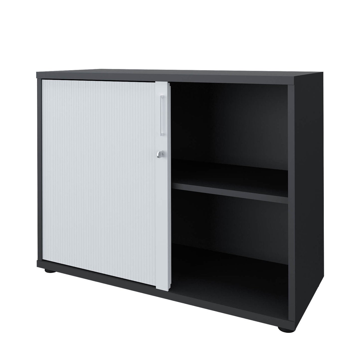 UNI Querroll store cabinet | 2 Oh, 1000 x 777 mm, anthracite / white