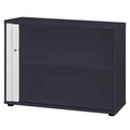 UNI Querrollladenschrank | 2 OH, 1000 x 777 mm, Anthrazit / Weiß - 5 Thumbnail Image