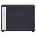 UNI Querrollladenschrank | 2 OH, 1000 x 777 mm, Anthrazit / Weiß - 3 Thumbnail Image