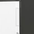UNI Querrollladenschrank | 2 OH, 1000 x 777 mm, Anthrazit / Weiß - 12 Thumbnail Image