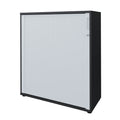 UNI Armoire à volet roulant transversal | 3 OH, 1000 x 1143 mm, anthracite / blanc - 2 Thumbnail Image