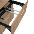 UNI Armoire combinée avec classement suspendu | 5 OH, 800 x 1897 mm, chêne ambré - 5 Thumbnail Image