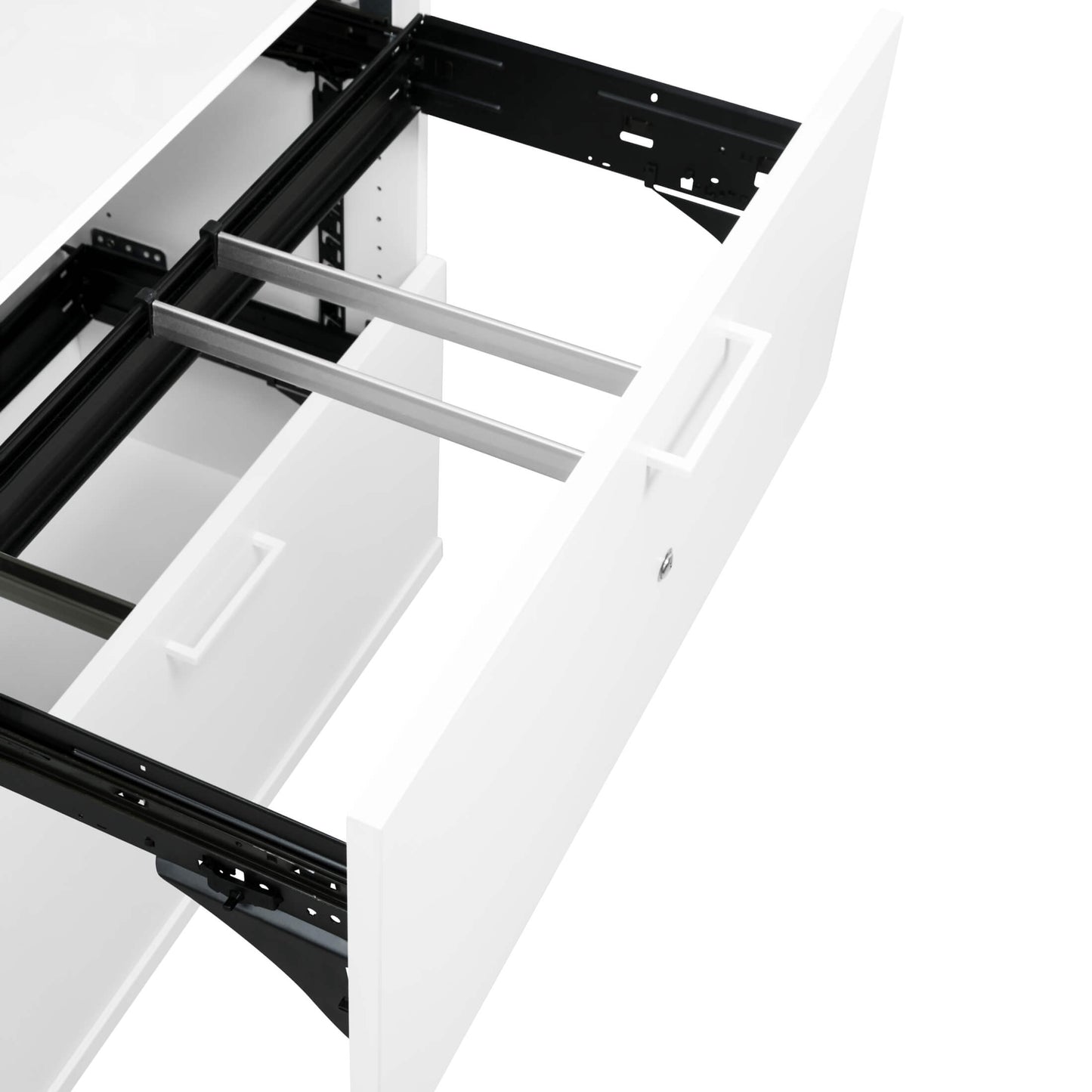 UNI Combined cabinet with hanging register | 5 Oh, 800 x 1897 mm, white
