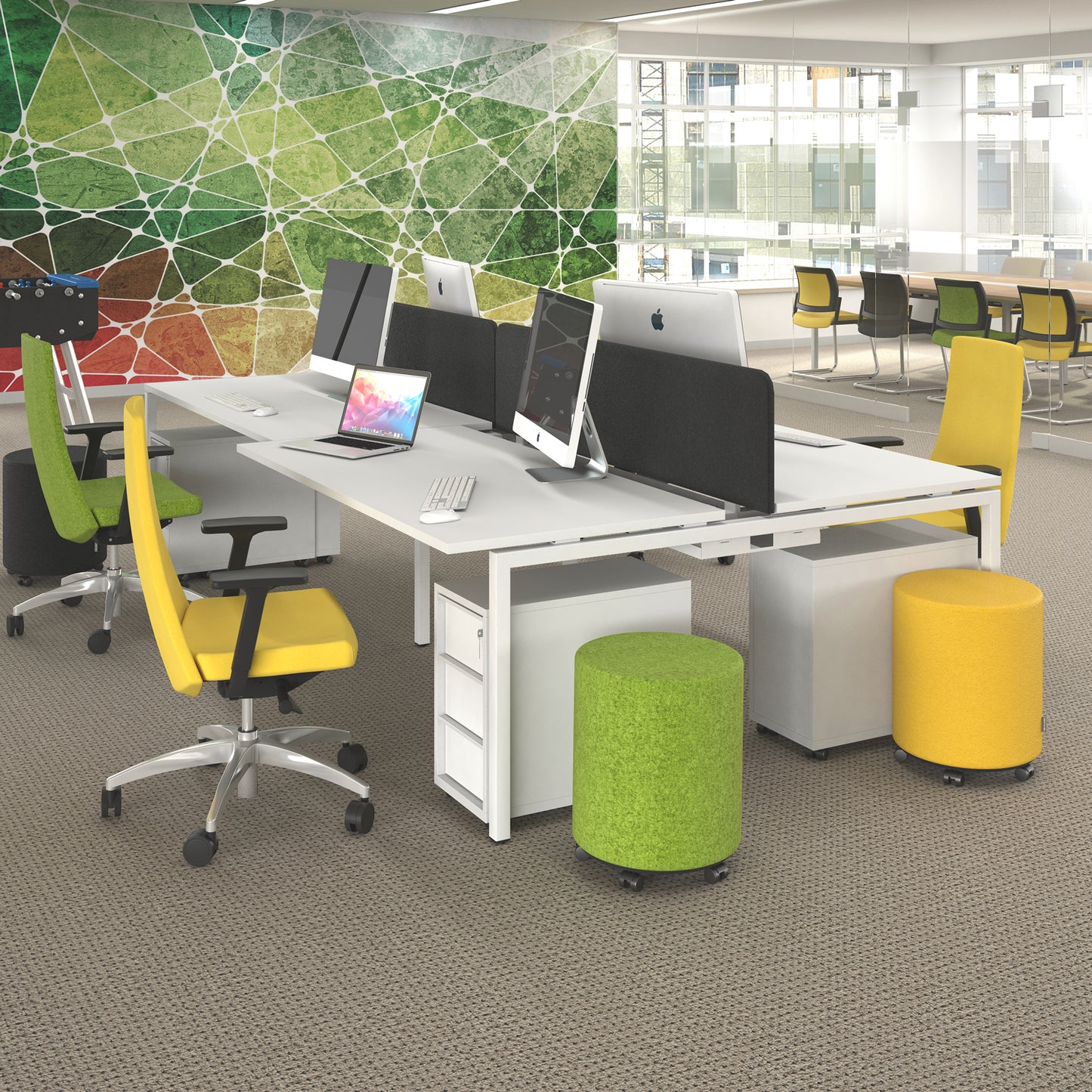 NOVA Roll container | 3 drawers, 600 mm deep, extra narrow, anthracite / white