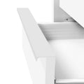NOVA Rollcontainer | 3 Schubladen, 600 mm tief, extra schmal, Weiß - 4 Thumbnail Image