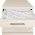 OPTIMA roll container | 3 drawers + 1 small parts compartment, 600 mm deep, maple - 4 Thumbnail Image