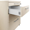 OPTIMA roll container | 3 drawers + 1 small parts compartment, 600 mm deep, maple - 7 Thumbnail Image