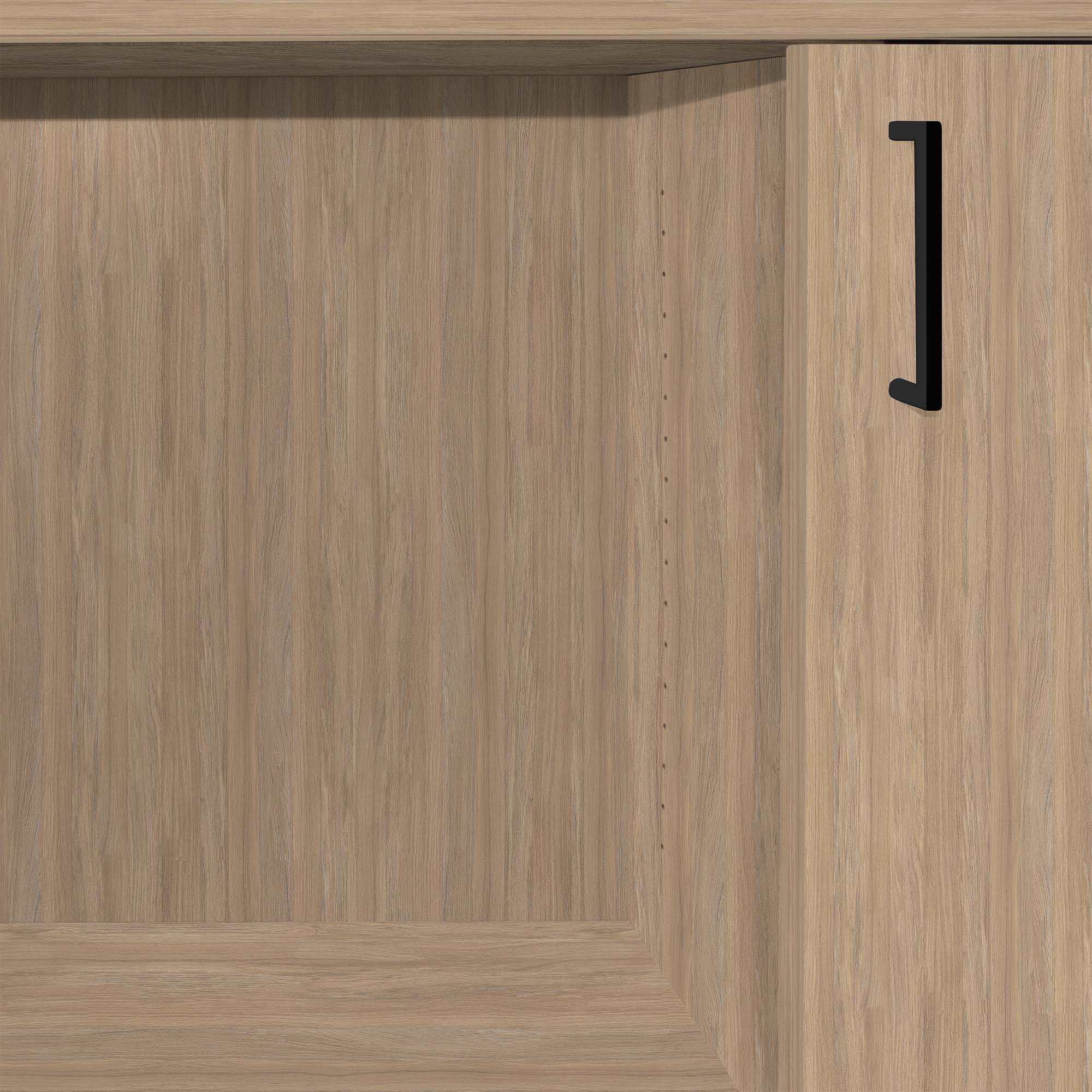 UNI Sliding door cabinet | 2 Oh, 1200 x 777 mm, amber oak