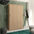 UNI Armadio con ante scorrevoli | 5 OH, 1200 x 1897 mm, rovere ambra - 1 Thumbnail Image