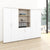 UNI Mur mur | 5 oh, 2400 x 1897 mm, érable / blanc