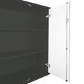 UNI Mur d’armoires | 3 UH, 2400 x 1143 mm, anthracite / blanc - 12 Thumbnail Image