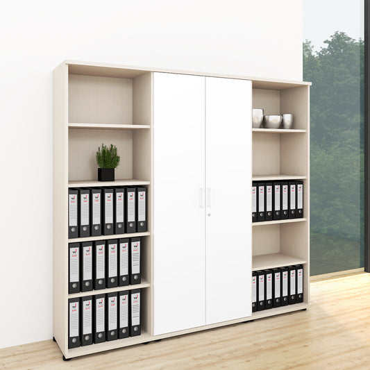 UNI Wall wall | 5 Oh, 2000 x 1897 mm, maple / white