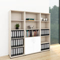 UNI Cabinet wall | 5 OH, 2000 x 1897 mm, Maple / White - 1 Thumbnail Image