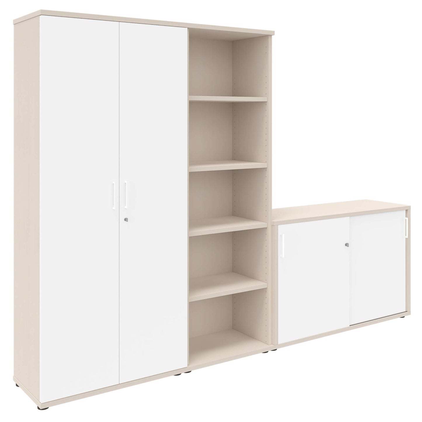 UNI Mur mur | 5 oh, 2600 x 1897 mm, érable / blanc