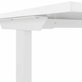 T-EASY Schreibtisch | 1200 x 800 mm, elektrifiziert, Weiß - 4 Thumbnail Image