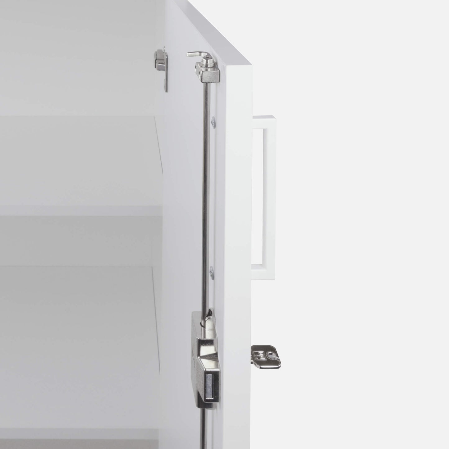 UNI Showcase cabinet | 5 Oh, 800 x 1897 mm, white