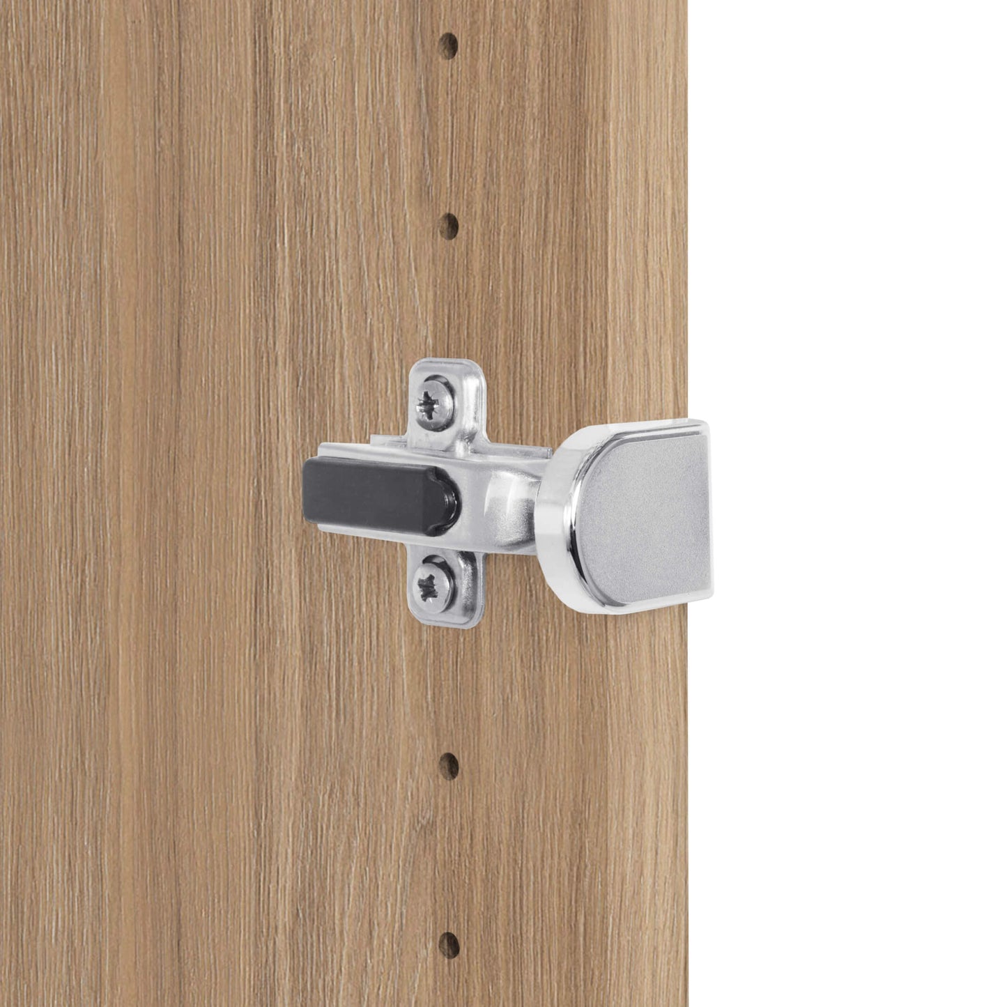 UNI Showcase cabinet with hanger register | 5 Oh, 800 x 1897 mm, amber oak