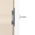 UNI Armadio vetrina con classificatore sospeso | 5 OH, 800 x 1897 mm, Acero / Bianco - 12 Thumbnail Image