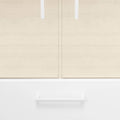 UNI Armadio vetrina con classificatore sospeso | 5 OH, 800 x 1897 mm, Acero / Bianco - 10 Thumbnail Image