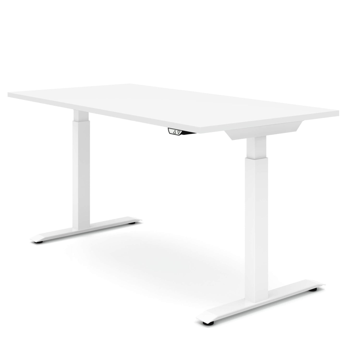 ACTIVE Schreibtisch | 1600 x 800 mm, elektrisch höhenverstellbar, Weiß