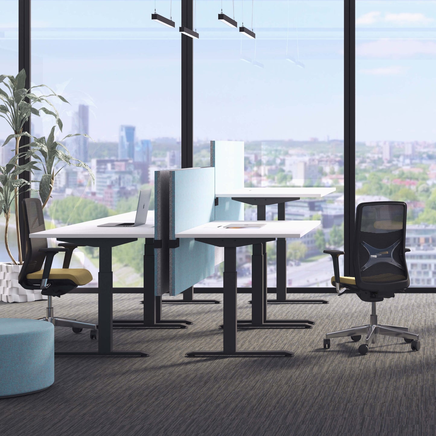 ACTIVE Desk | Electrically height-adjustable, 1800 x 800 mm, white